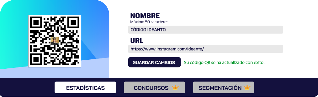 Tercer paso: gestiona tu QR